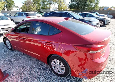 2017 Hyundai Elantra Se z USA, uszkodzony, nr VIN 5NPD74LF7HH167345